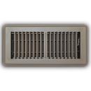4 x 12 in. Steel Floor Diffuser in Brown
