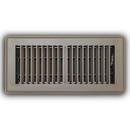 12 x 4 in. Residential Floor Register Brown Steel