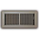 PROSELECT&reg; Brown 4 in. Residential Floor Register Brown Steel 