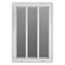 PROSELECT&reg; White 16 in. Residential Return Grille White Steel 