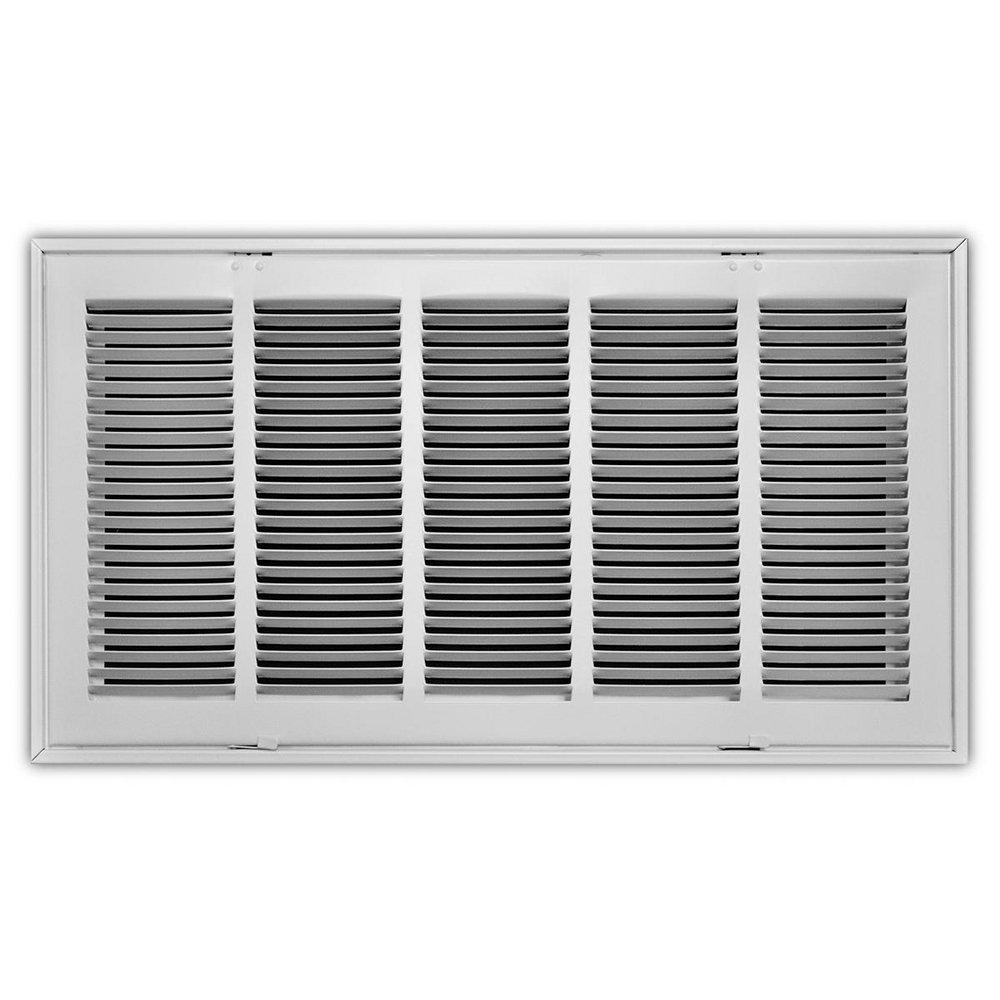 PROSELECT&reg; White 24 in. Residential Return Grille White Steel 