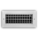 PROSELECT® White 4 in. Residential Ceiling & Sidewall Register White Aluminum 