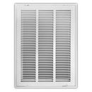 PROSELECT&reg; White 14 in. Residential Return Grille White Steel 
