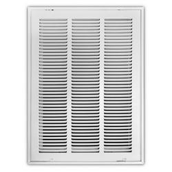 14 x 20 in. Stamped Steel Return Air Filter Grille in White