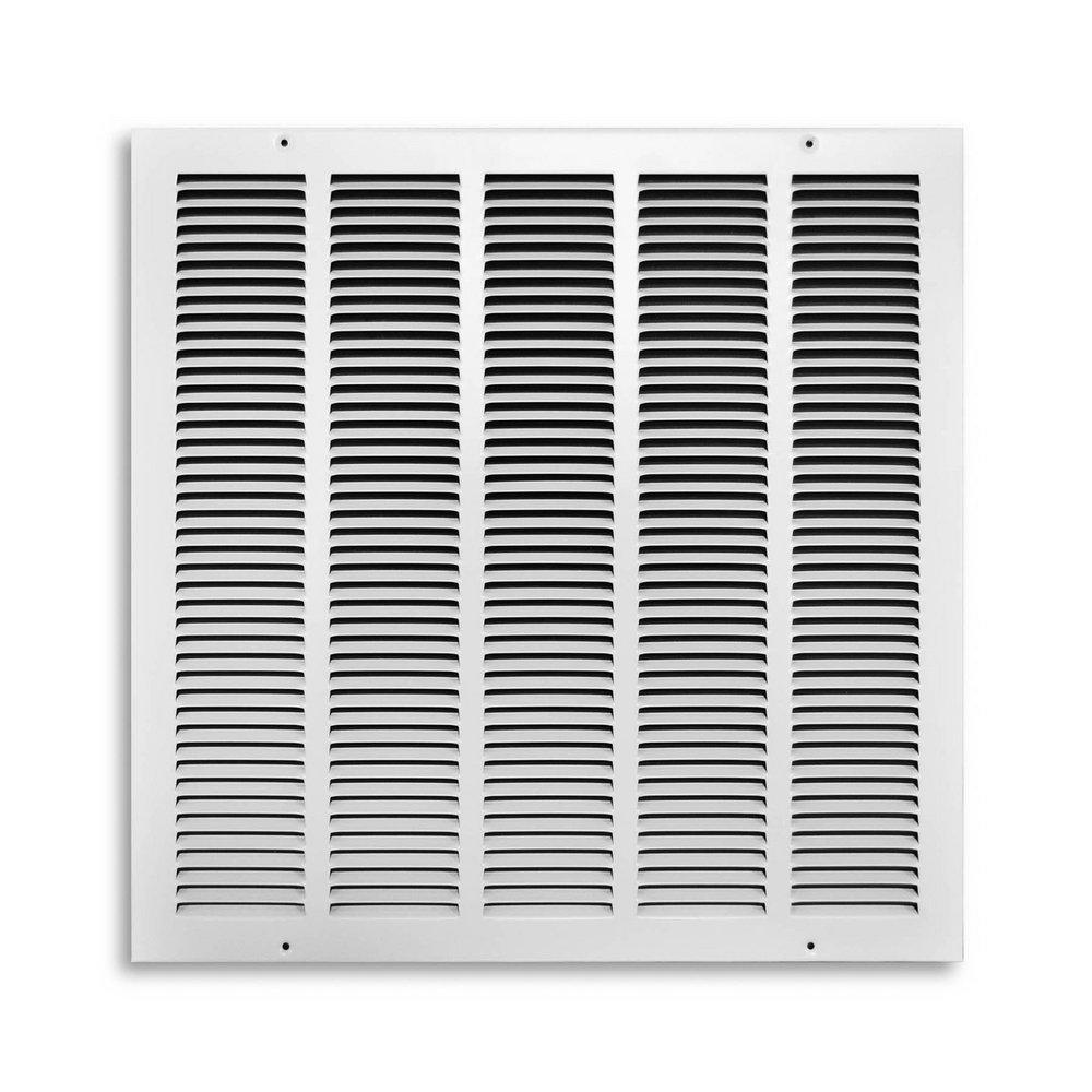 PROSELECT&reg; White 20 in. Residential Return Grille White Steel 