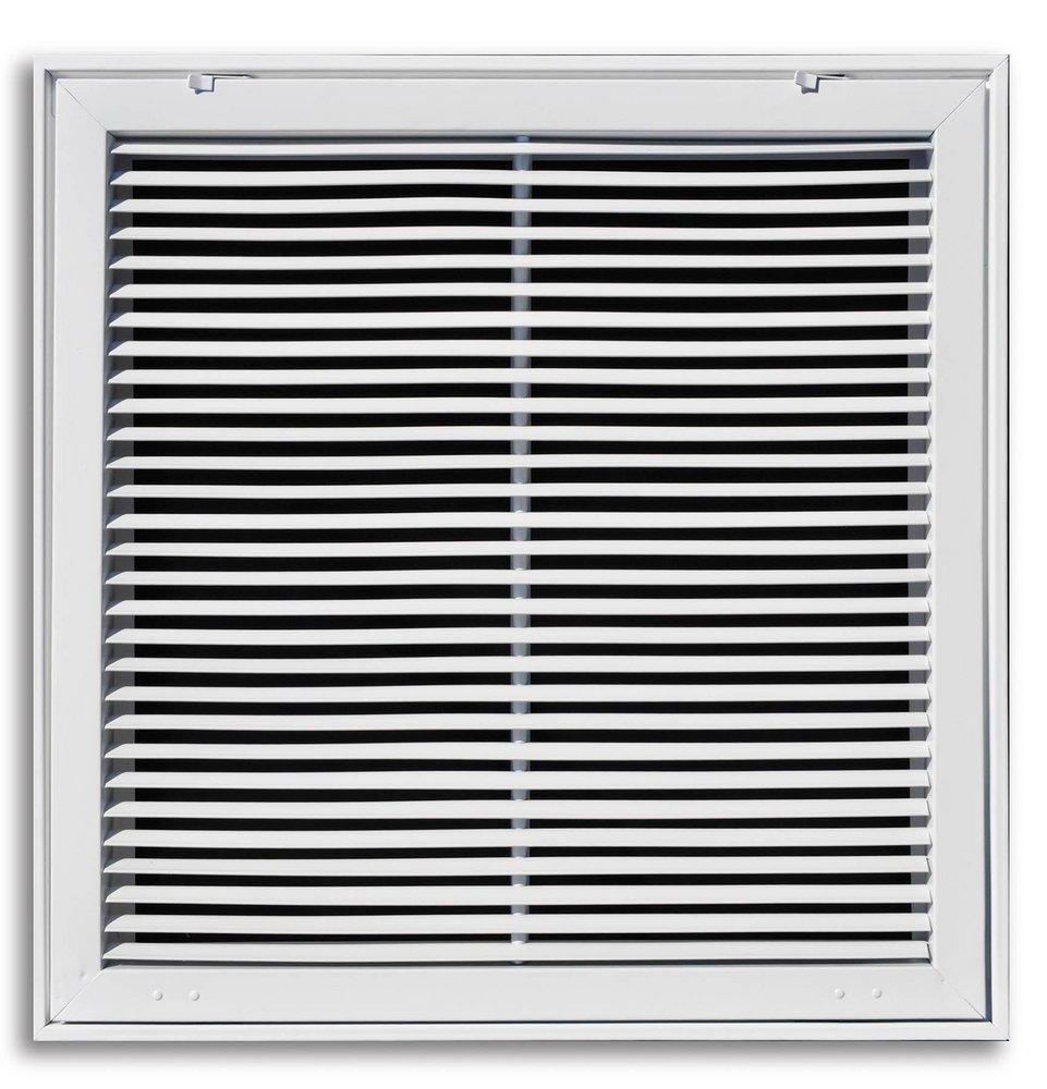 PROSELECT&reg; White 20 in. Filter Grille White Steel 