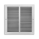 PROSELECT&reg; White 12 in. Residential Return Grille White Steel 