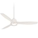 Minka Aire Flat White 60 in. 3-Blade Indoor Ceiling Fan 