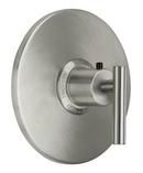 California Faucets Black Single Handle Bathtub & Shower Faucet (Trim Only) 