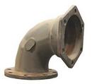 6 in. Mechanical Joint x Flanged Ductile Iron C110 Full Body 90 Degree Bend (Less Accessories)