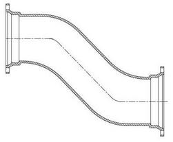 6 x 18 in. Mechanical Joint Ductile Iron C110 Full Body Offset
