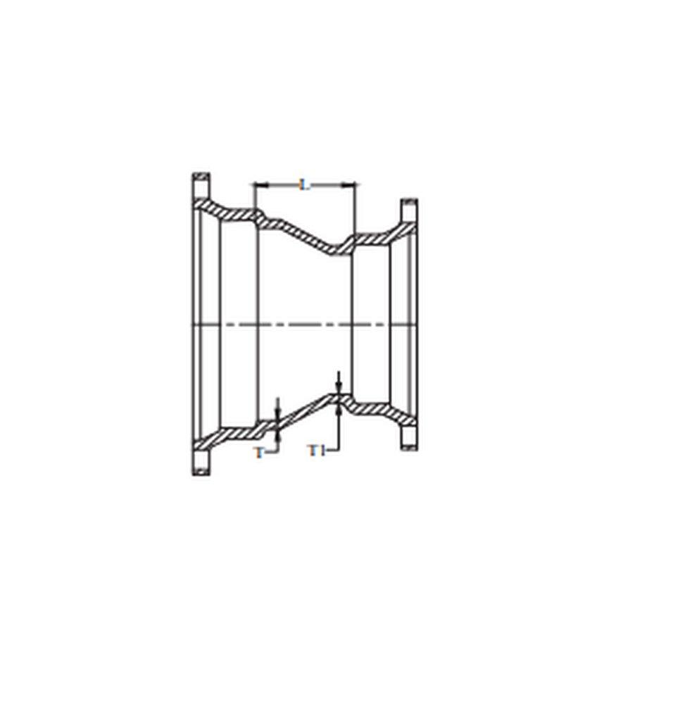 Mechanical Joint Ductile Iron Reducer 