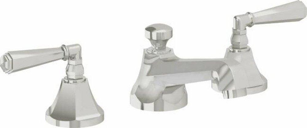 California Faucets Polished Chrome Two Handle Widespread Bathroom Sink Faucet 