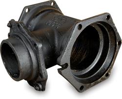 Mechanical Joint x Swivel Ductile Iron C153 Short Body Tee (Less Accessories)