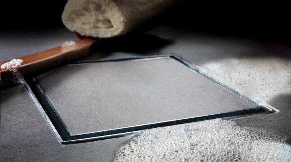 California Faucets Polished Chrome 3-1/2 in. NPSM Brass Drain Grid 