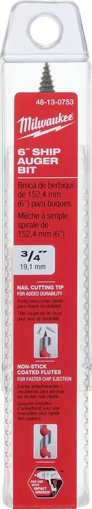 Milwaukee&reg; Silver 3 in. 1 Piece Auger 