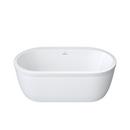 PROFLO® White 59 x 36 in. Freestanding Bathtub 