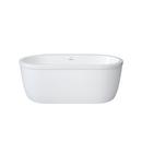 PROFLO® White 59 x 36 in. Freestanding Bathtub 