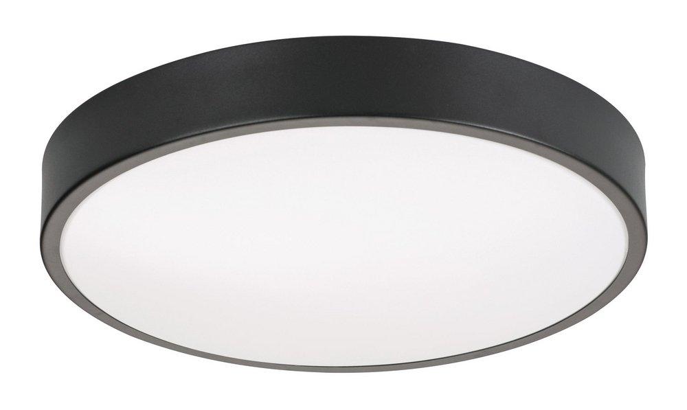 *CVR* 2 FLUSH MOUNT BLACK 