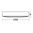 SB 2 WW LED 3/35/4K FM CEIL LGHT 