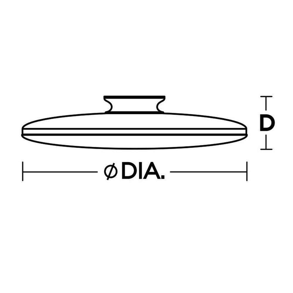 *CVR* 1 FLUSH MOUNT SATIN BRASS 