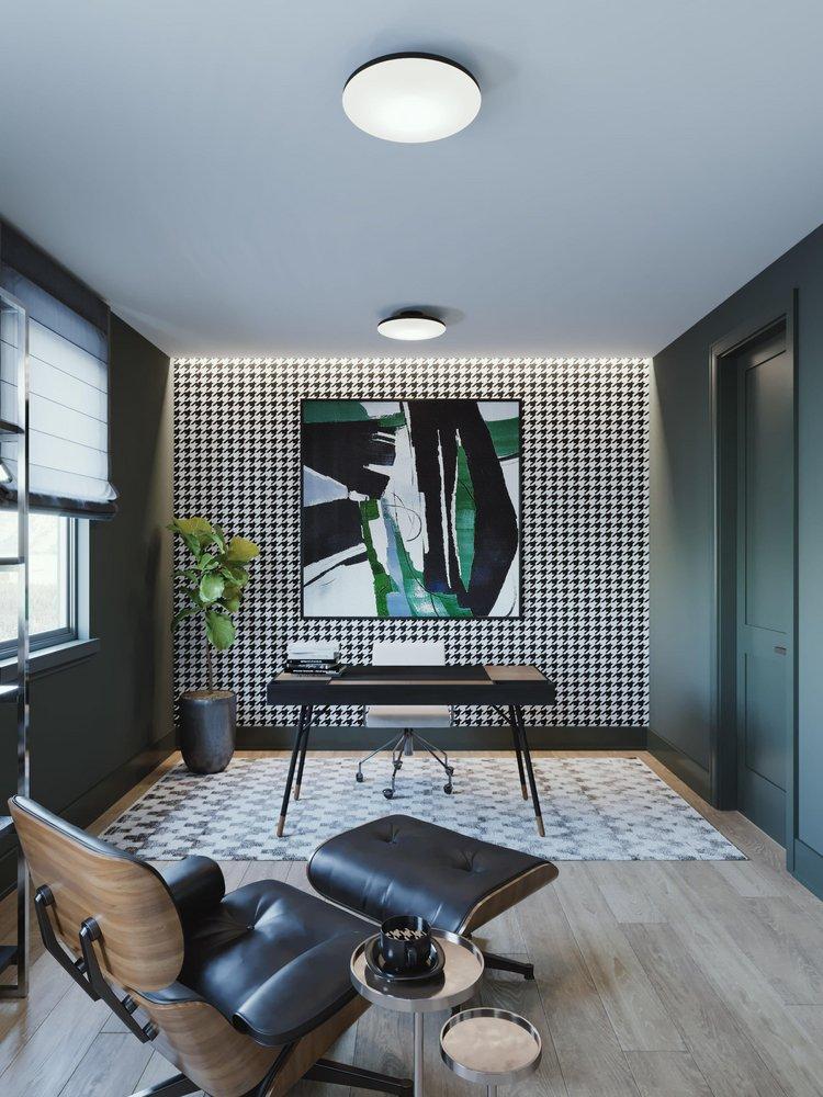 *CVR* 1 FLUSH MOUNT SATIN BRASS 