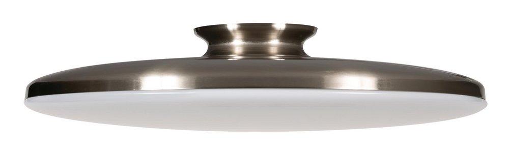 AFX Satin Brass 35W 1-Light Integrated LED Flush Mount Ceiling Fixture 