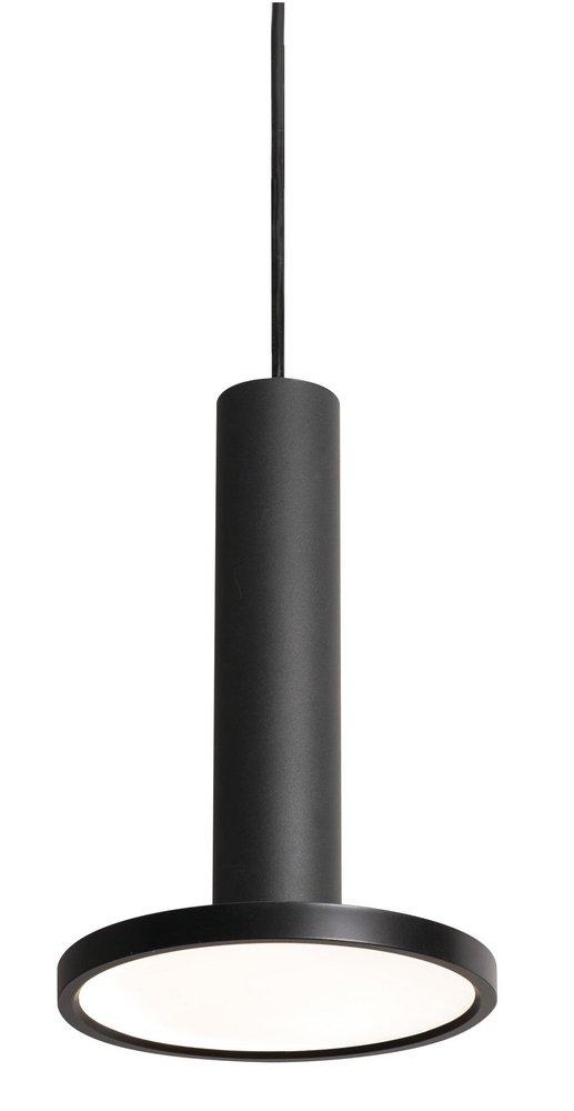 AFX Black 15W 1-Light Integrated LED Pendant Light 