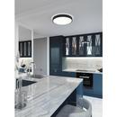 *CVR* 3 FLUSH MOUNT SATIN BRASS 