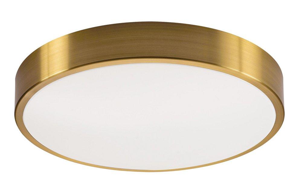 *CVR* 3 FLUSH MOUNT SATIN BRASS 