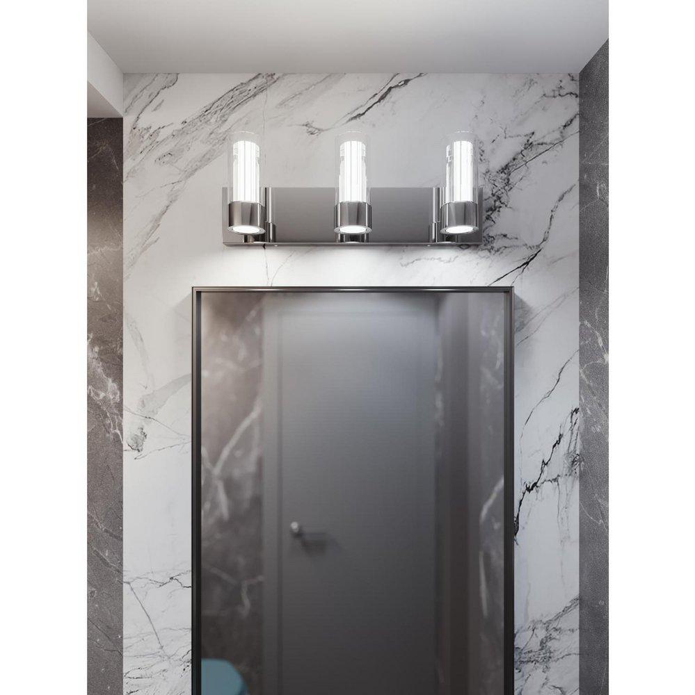 AFX Polished Chrome 27W 4-Light Vanity Fixture 