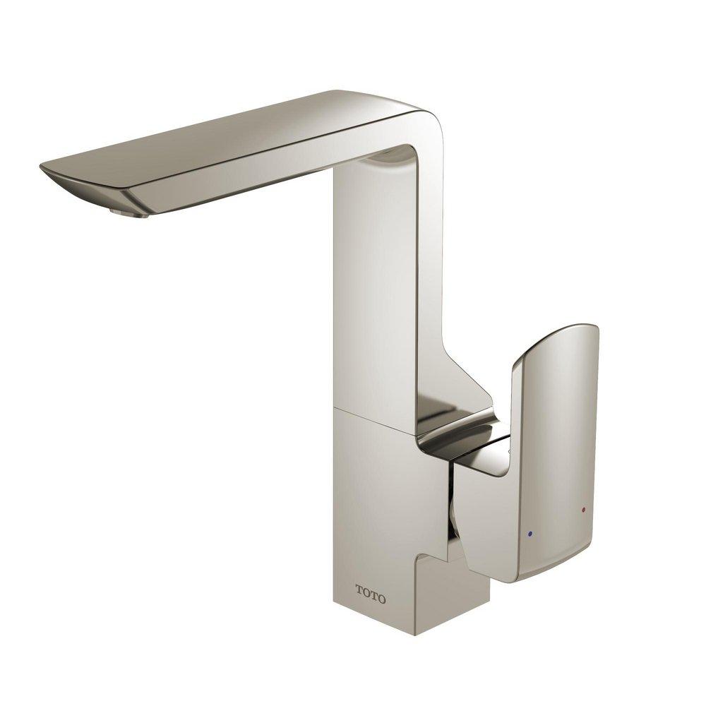 TOTO Polished Nickel Single Handle Vessel Filler Bathroom Sink Faucet Lever Handle 