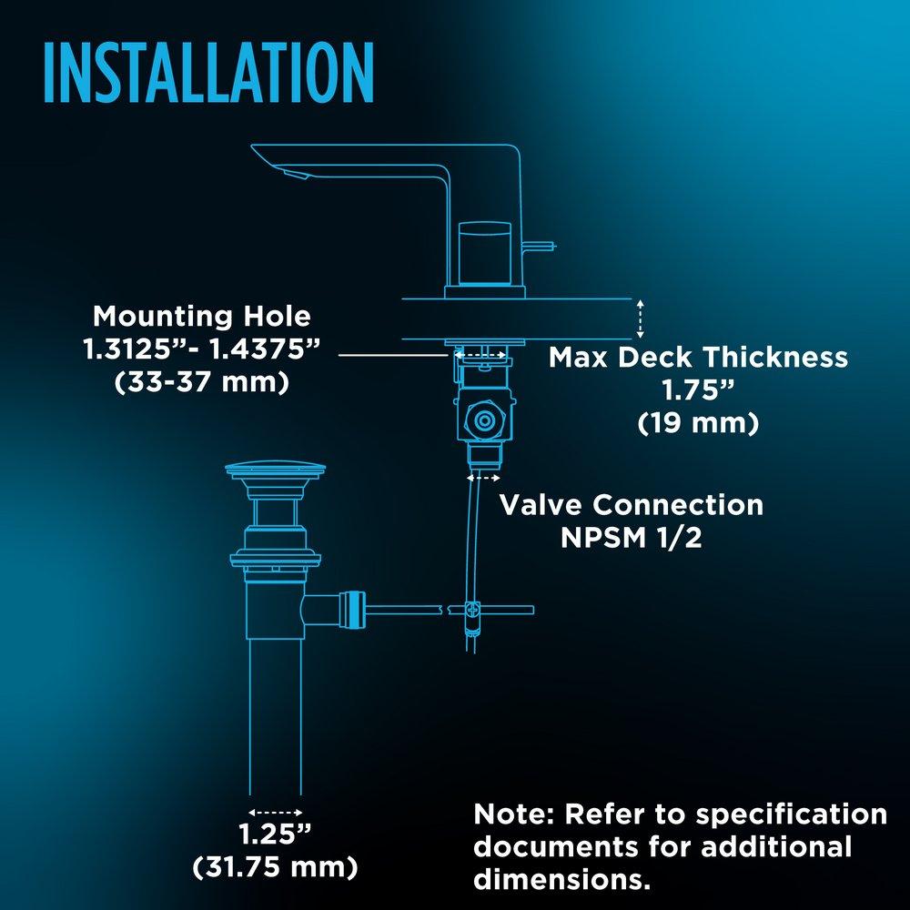 TOTO Polished French Gold Two Handle Widespread Bathroom Sink Faucet 