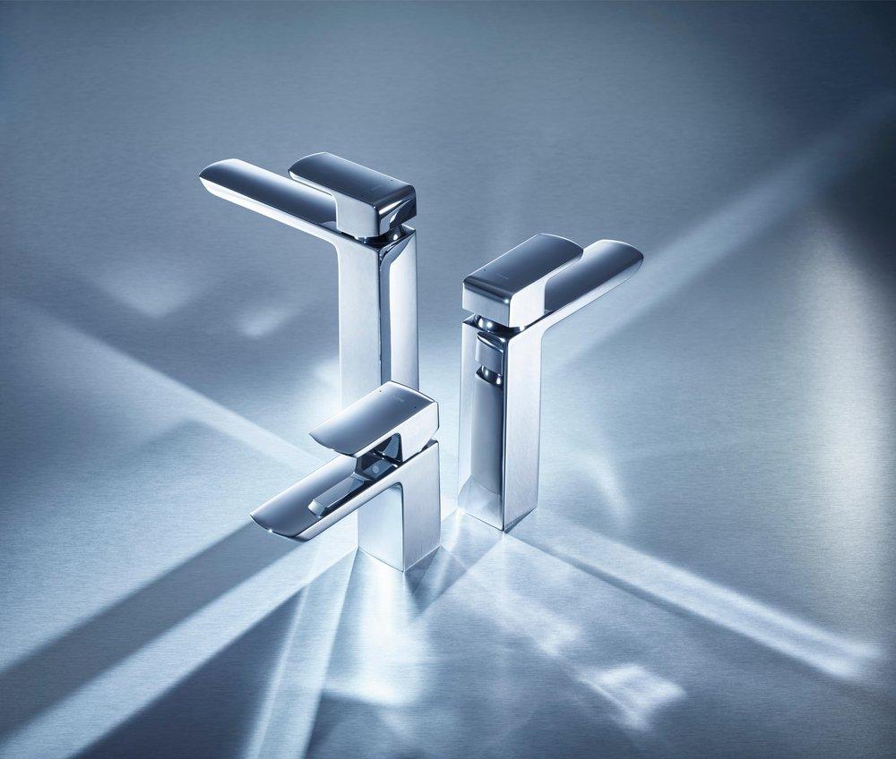 TOTO Polished Nickel Single Handle Vessel Filler Bathroom Sink Faucet Lever Handle 