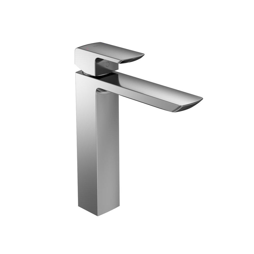 TOTO Polished Nickel Single Handle Vessel Filler Bathroom Sink Faucet Lever Handle 