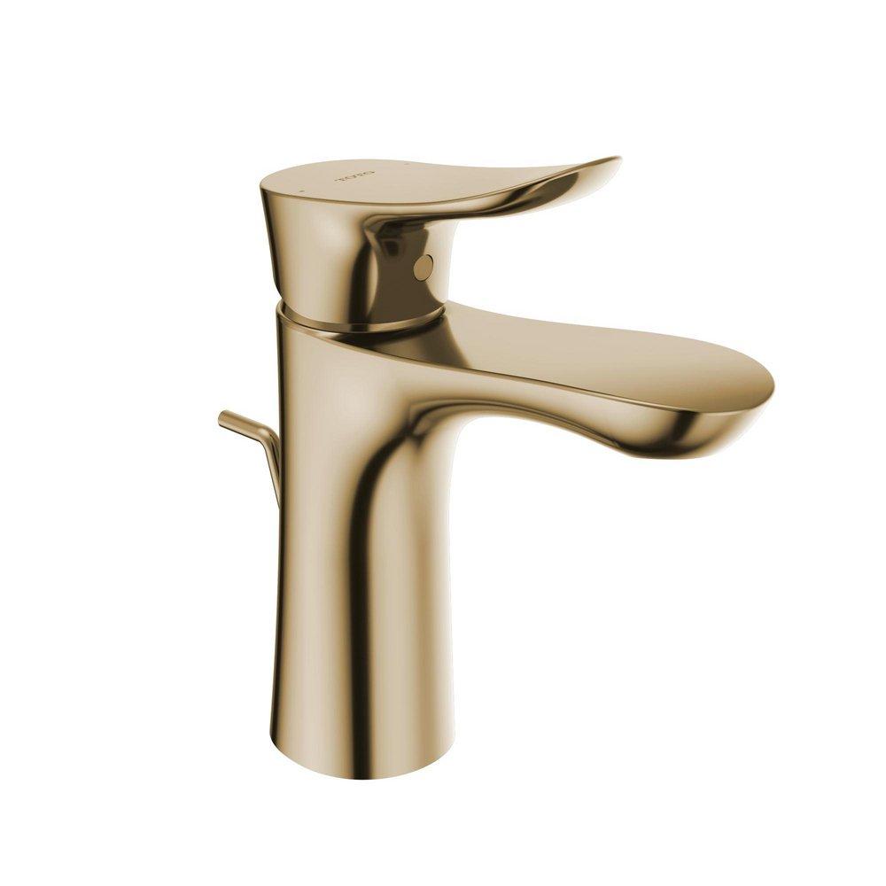 TOTO Polished French Gold Single Handle Monoblock Bathroom Sink Faucet 