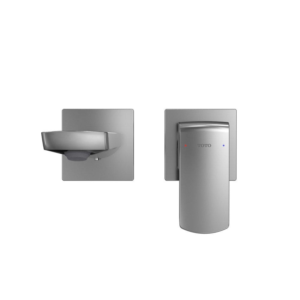 TOTO Polished Bronze Single Handle Widespread Bathroom Sink Faucet Lever Handle 