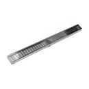 Infinity Drain Polished Stainless 2 in. PVC Shower Drain 