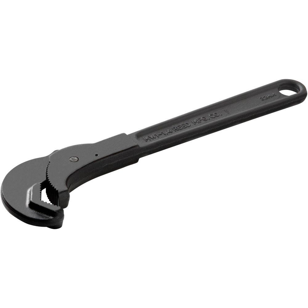 REED Black Adjustable Wrench 