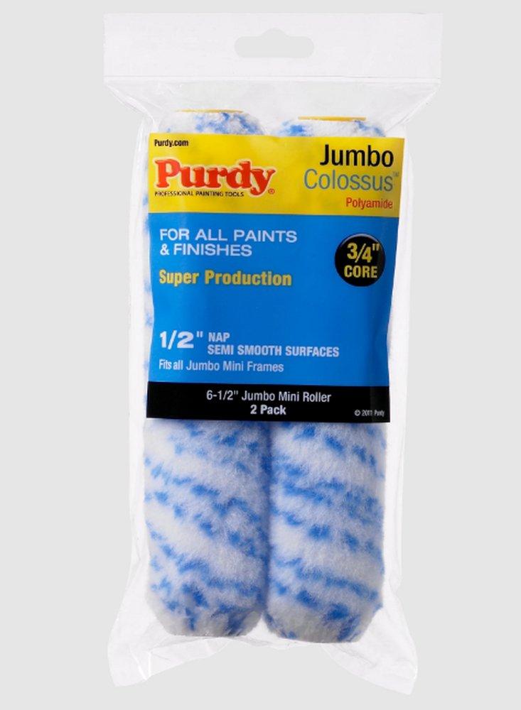 Purdy&reg; White Plastic Mini Roller Cover in White (Pack of 2) 