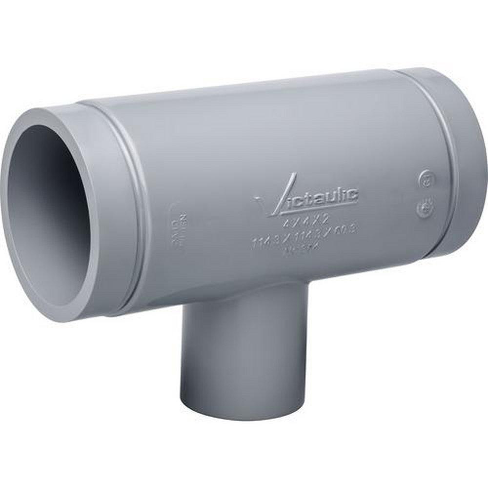 Victaulic Grooved x Socket Weld 150# Reducing Schedule 80 CPVC Tee 
