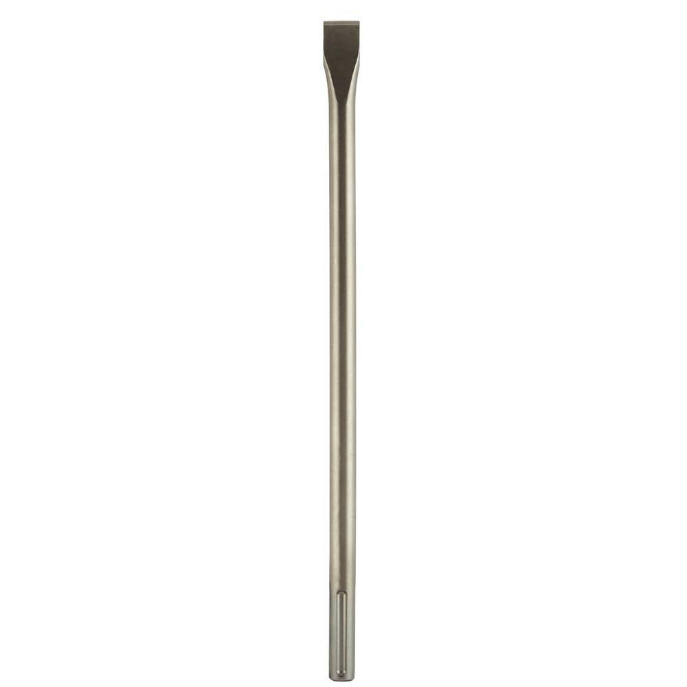 Milwaukee&reg; Silver 18 in. SDS-Max Chisel 1-Piece Flat Chisel 