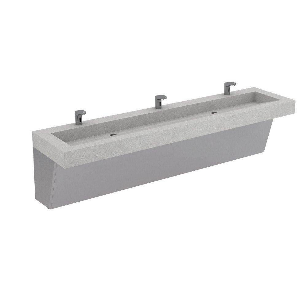 Sloan Valve Matrix Dusk Wall Mount Bathroom Sink 