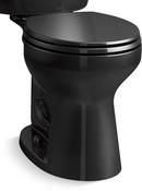 Round Toilet Bowl in Black Black™