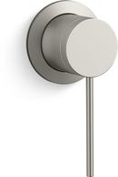 Brass Handle in Vibrant® Brushed Nickel