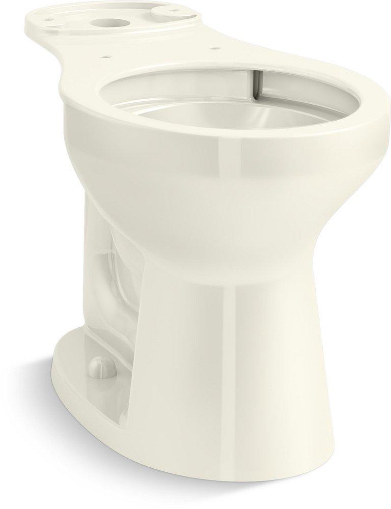 KOHLER Biscuit 1.28 gpf Round Floor Mount Two Piece Toilet Bowl 