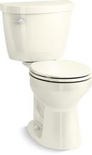KOHLER Biscuit 1.28 gpf Round Floor Mount Two Piece Toilet Bowl 