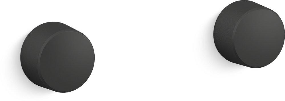 KOHLER Matte Black 2-3/8 in. Brass Handle 