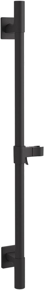 KOHLER Matte Black 29-5/8 in. Shower Rail 