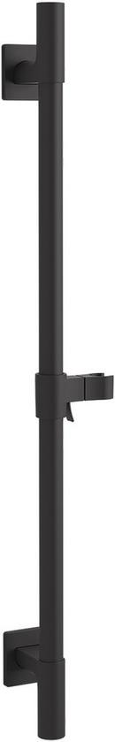 KOHLER Matte Black 29-5/8 in. Shower Rail 